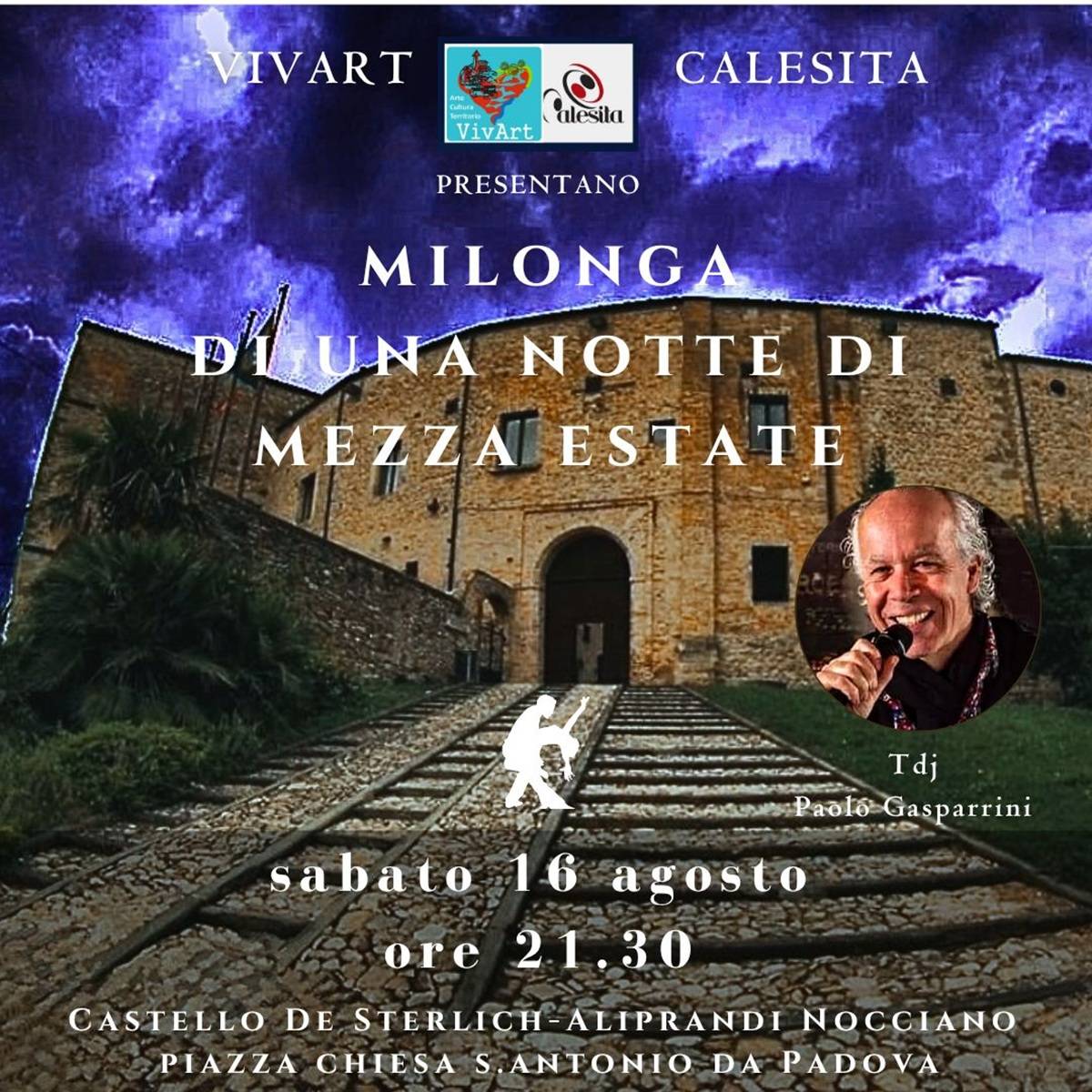 Milonga di una notte di mezza estate a Nocciano 16 agosto 2025 foto