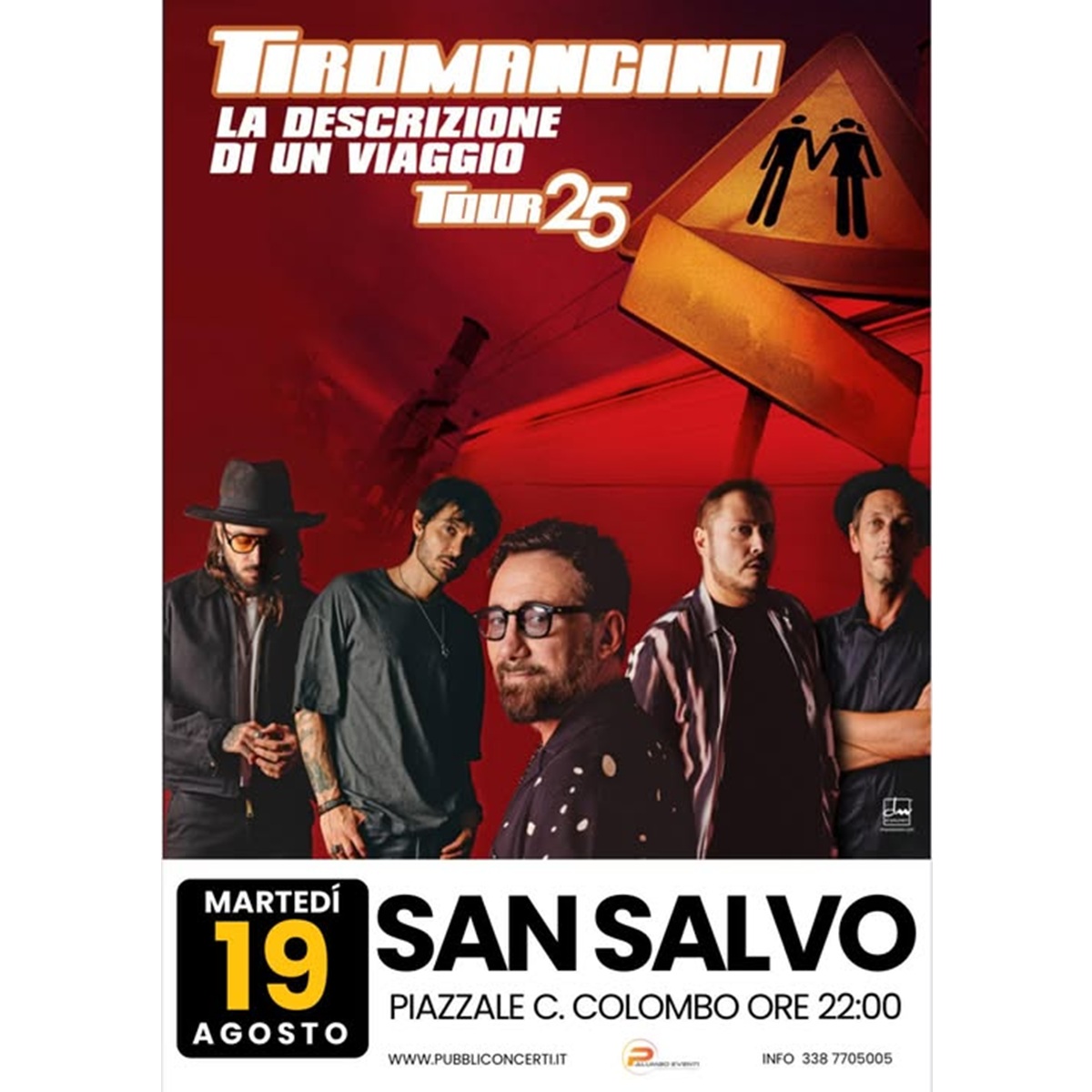 Tiromancino in concerto a San Salvo 19 agosto 2025 foto