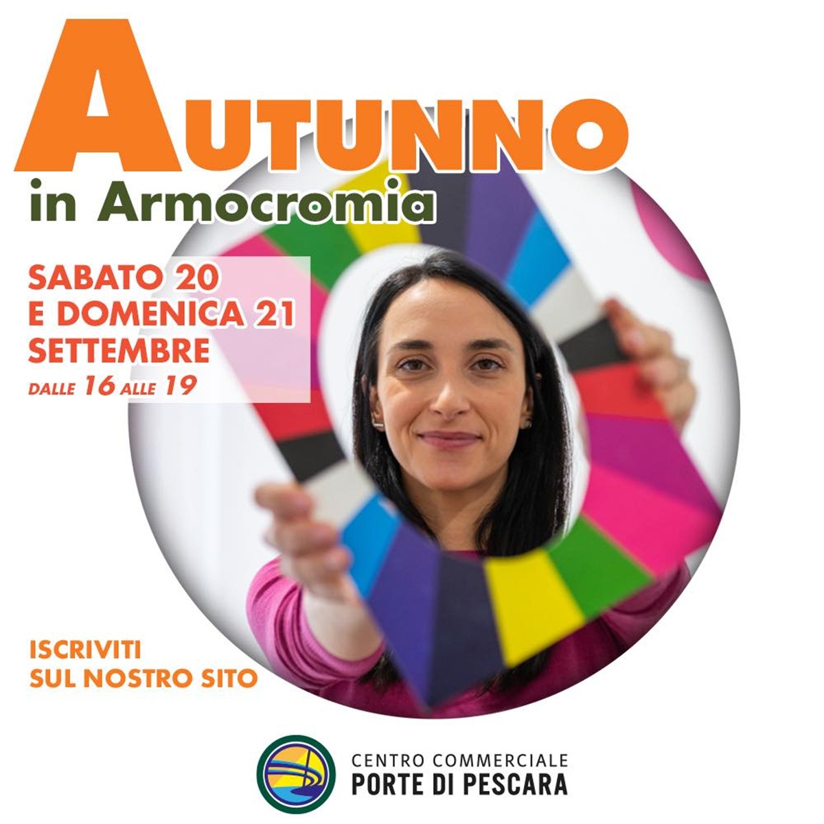 Autunno in Armocromia presso il Centro Commerciale Porte di Pescara 20 e 21 settembre 2025 foto
