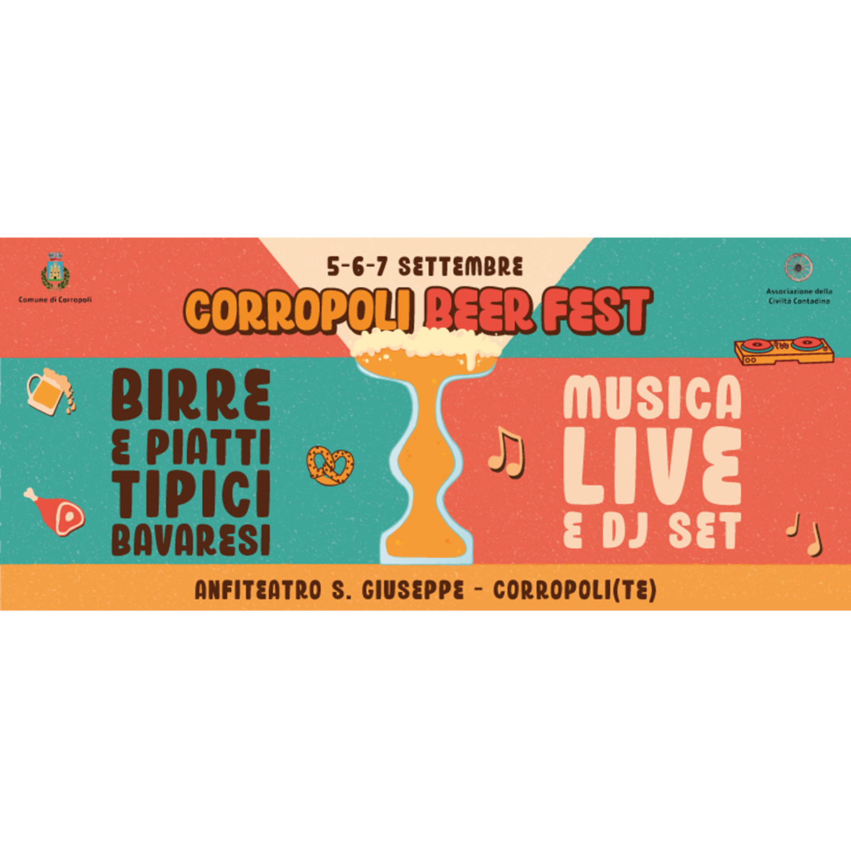 Corropoli Beer Fest presso l'Anfiteatro S. Giuseppe a Corropoli dal 5 al 7 settembre 2025 foto