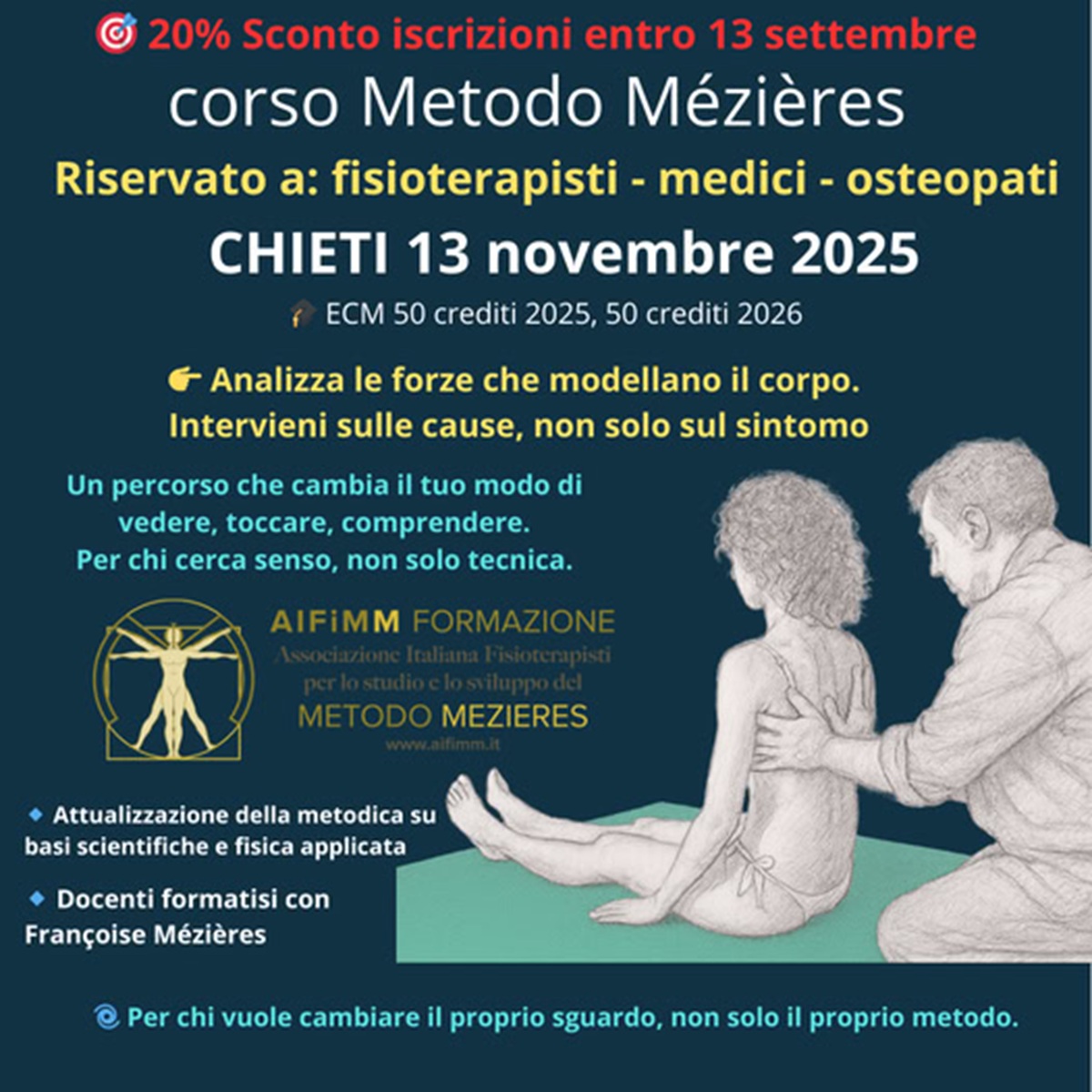 Corso Metodo Mézières a Chieti giovedì 13 novembre 2025 foto