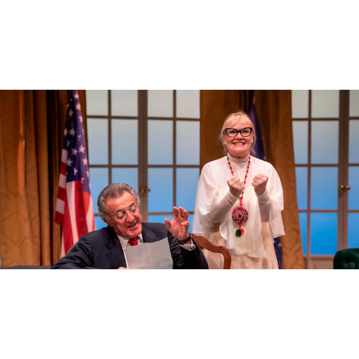 November di David Mamet presso il Teatro Circus a Pescara 4 marzo 2026 foto