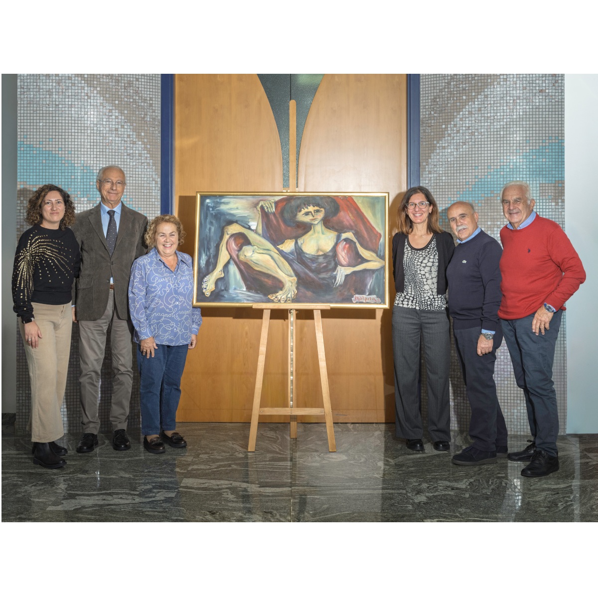 Donata a Fondazione Pescarabruzzo opera di Salvatore Incorpora