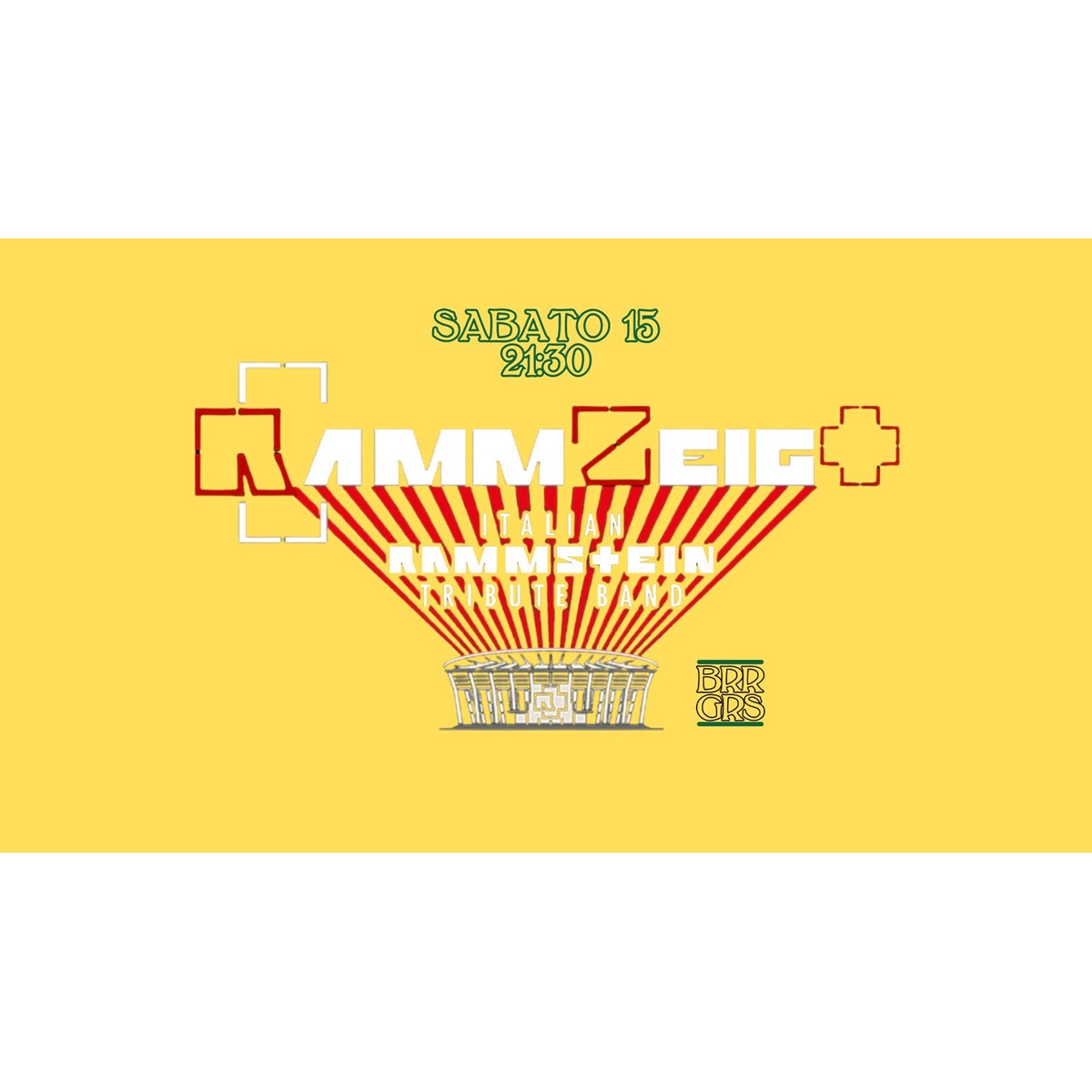 Rammzeigt tributo ai Rammstein presso Birreria Gran Sasso a L'Aquila 15 novembre 2025 foto