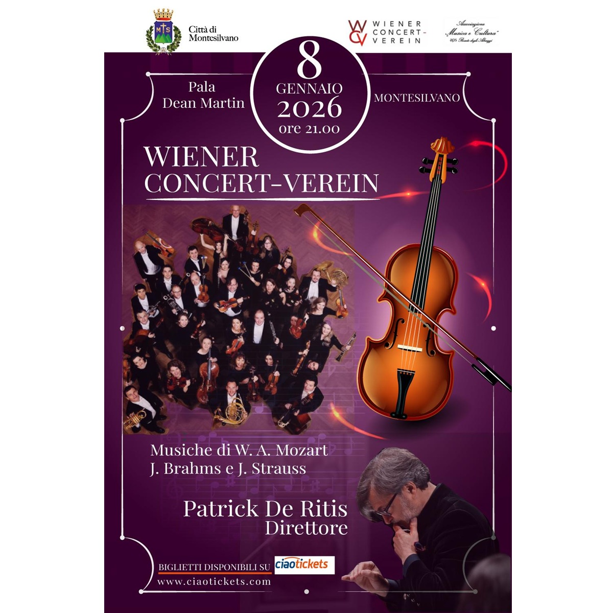 Torna in Abruzzo l'orchestra da camera Wiener Concert-Verein