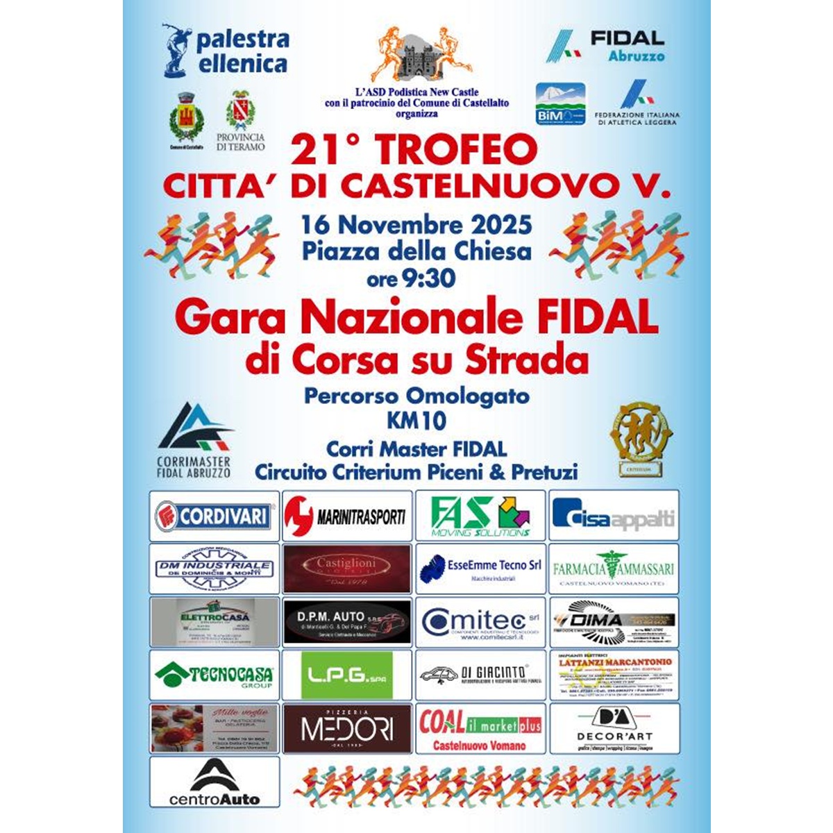 21ª edizione del Trofeo Città di Castelnuovo Vomano