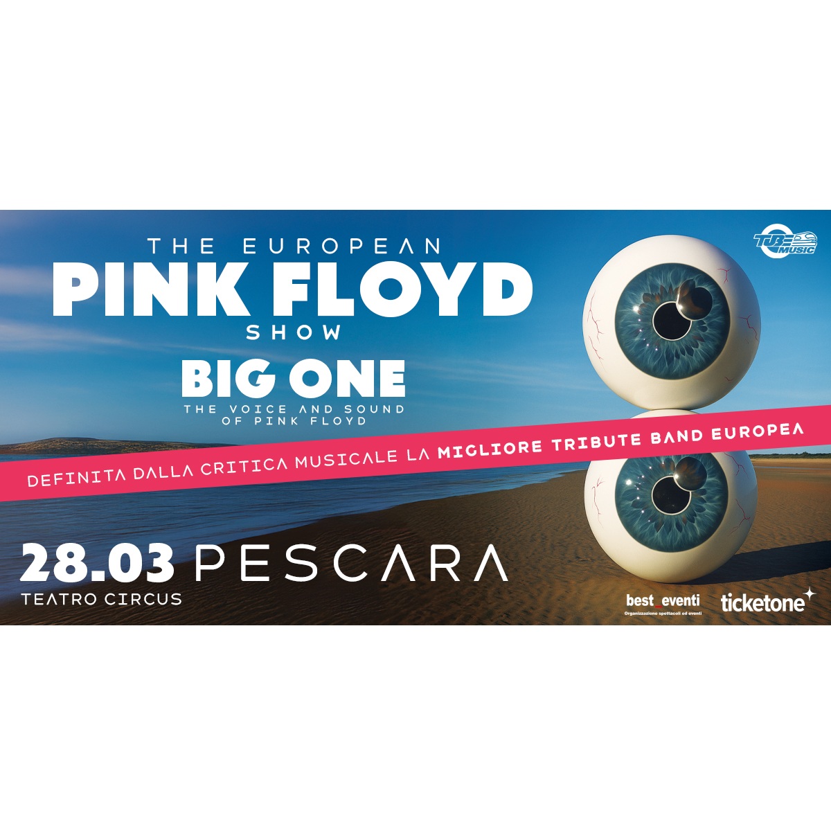 Big One presso il Teatro Circus a Pescara sabato 28 marzo 2026 foto