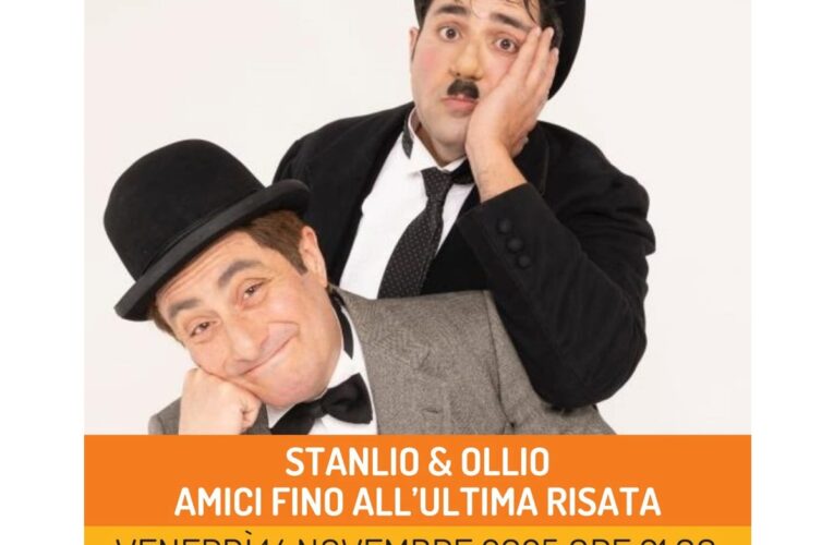 Federico Perrotta e Claudio Insegno in Stanlio & Ollio