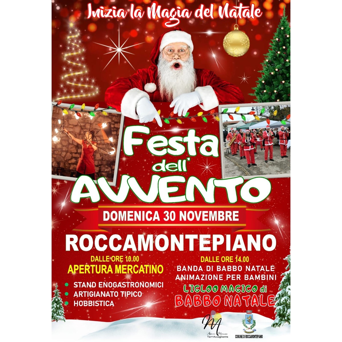 Festa dell'Avvento a Roccamontepiano domenica 30 novembre 2025 foto