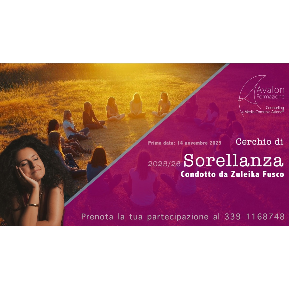 Il cerchio di sorellanza presso I Luoghi dell'Anima a Pescara venerdì 14 novembre 2025 foto