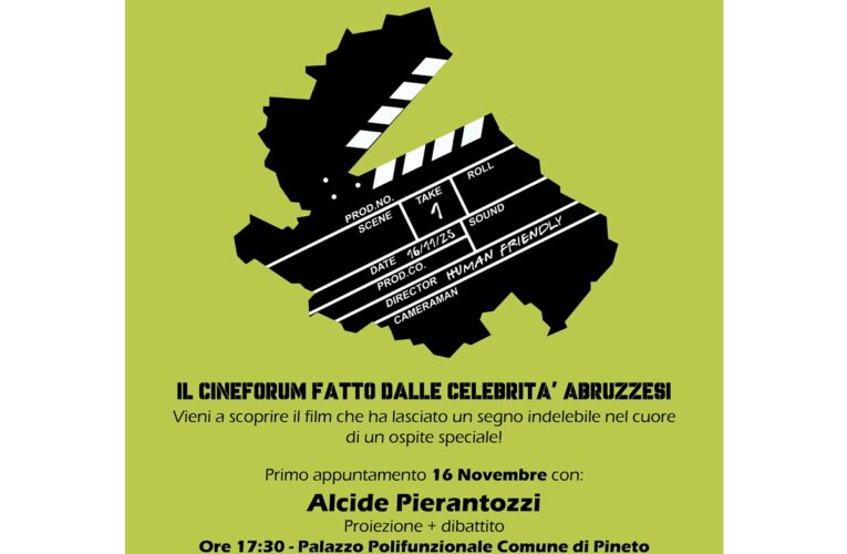 Il mio Cult: Il Cineforum fatto dalle celebrità abruzzesi