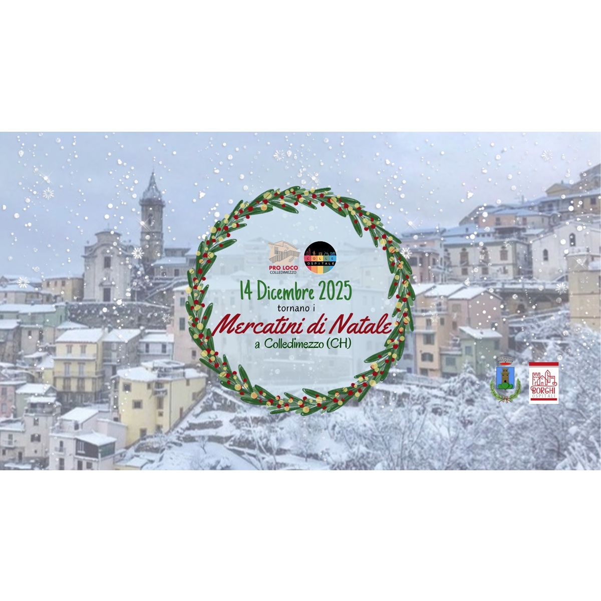 Mercatini di Natale a Colledimezzo domenica 14 dicembre 2025 foto