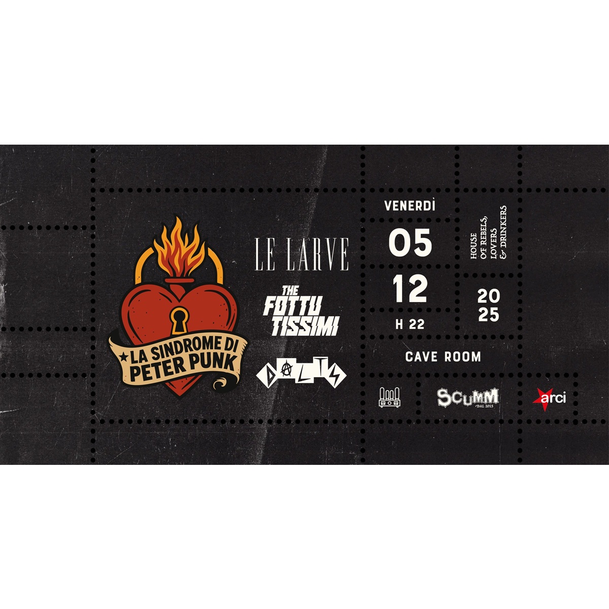 Arriva La Sindrome di Peter Punk per la prima volta allo Scumm foto